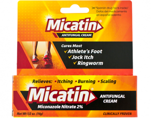 Micatin Antifungal Cream for Athlete's Foot